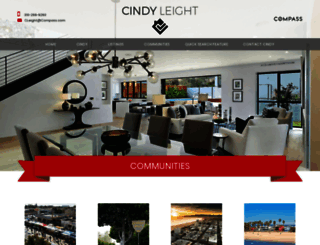 cindyleight.com screenshot