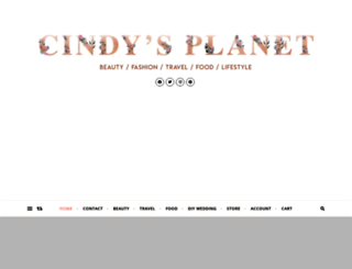 cindysplanet.com screenshot