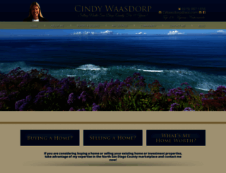 cindywaasdorp.com screenshot