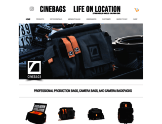 cinebags.com screenshot
