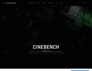 cinebench.com screenshot