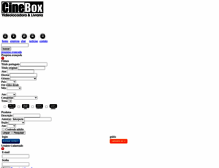 cinebox.com.br screenshot