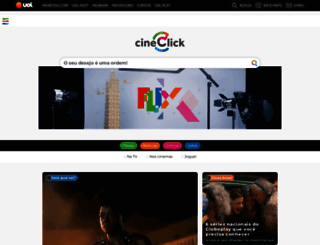 cineclick.com.br screenshot