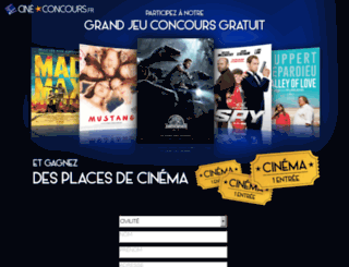 cineconcours.com screenshot