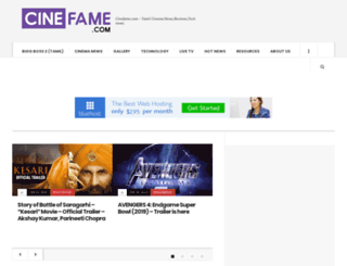 cinefame.com screenshot