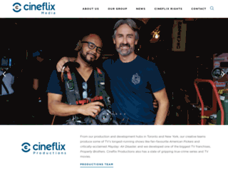 cineflixproductions.com screenshot
