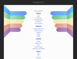 cinegems.in screenshot