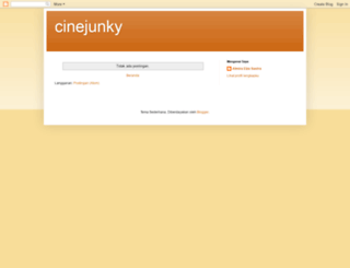 cinejunky.blogspot.com screenshot
