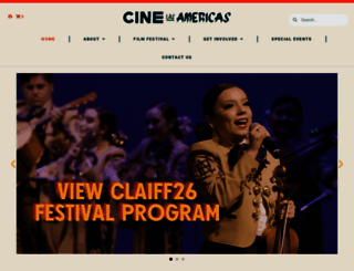 cinelasamericas.org screenshot