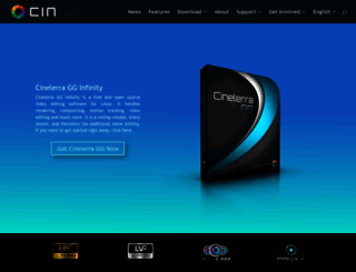 cinelerra-cv.org screenshot