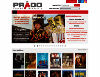 cinema-leprado.fr screenshot