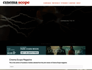 cinema-scope.com screenshot