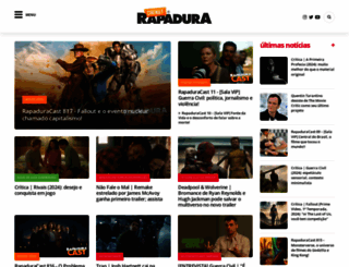 cinemacomrapadura.com.br screenshot