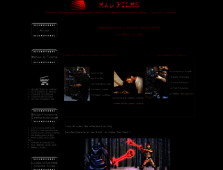 cinemadfilms.com screenshot
