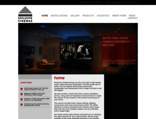 cinemaexperience.com screenshot