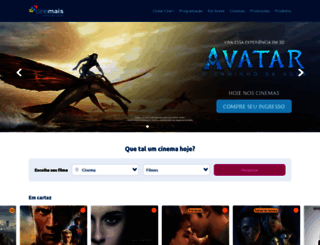 cinemais.com.br screenshot