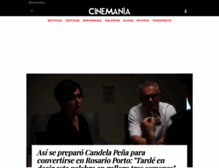 cinemania.es screenshot