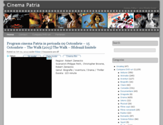 cinemapatria.ro screenshot