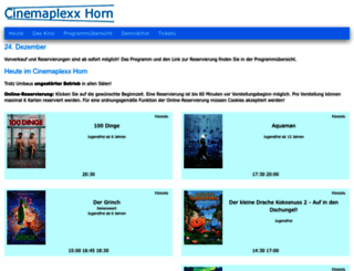 cinemaplexx-horn.at screenshot