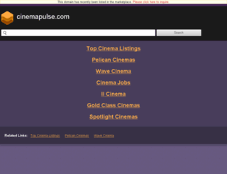 cinemapulse.com screenshot