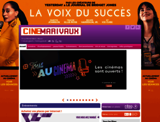 cinemarivaux-macon.fr screenshot