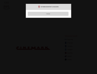 cinemarkca.com screenshot