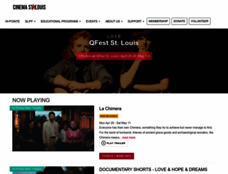 cinemastlouis.org screenshot