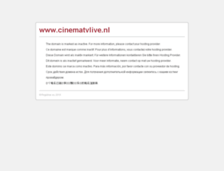 cinematvlive.nl screenshot