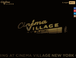 cinemavillage.com screenshot