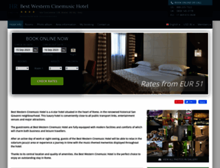 cinemusic-hotel-rome.h-rez.com screenshot