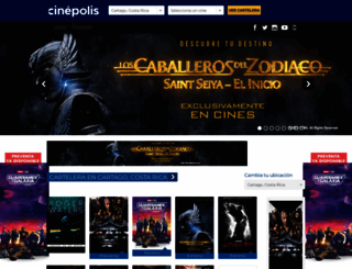 cinepolis.co.cr screenshot