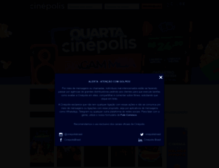 cinepolis.com.br screenshot