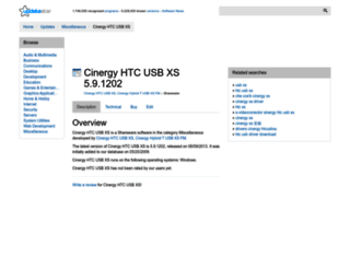cinergy-htc-usb-xs.updatestar.com screenshot
