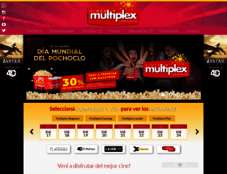 cinesmultiplex.com.ar screenshot
