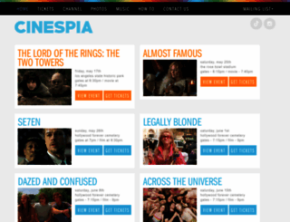 cinespia.org screenshot