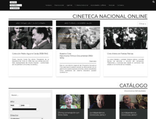 cinetecadigital.ccplm.cl screenshot