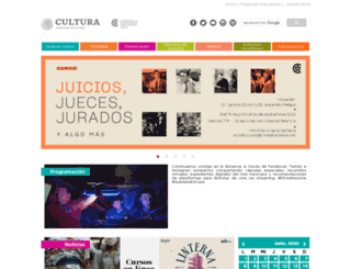 cinetecanacional.net screenshot