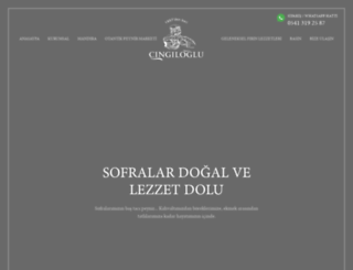 cingiloglu.com.tr screenshot
