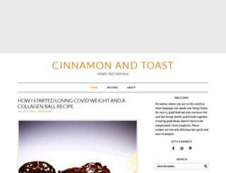cinnamonandtoast.com screenshot