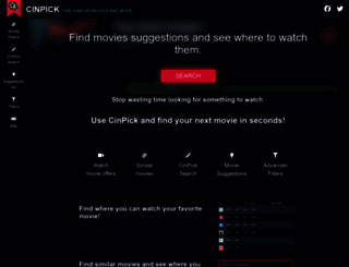 cinpick.com screenshot