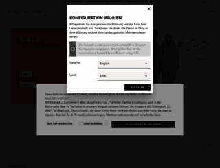 cinquestore.de screenshot