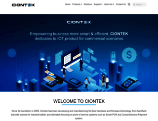 ciontek.com screenshot