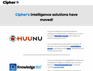 cipher-sys.com screenshot