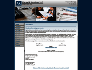 ciprianicpa.com screenshot