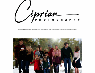 ciprianphotography.com screenshot