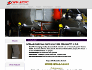 ciptaagung.com screenshot