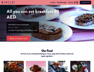 circle-cafe.com screenshot