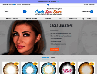 circle-lens-store.com screenshot