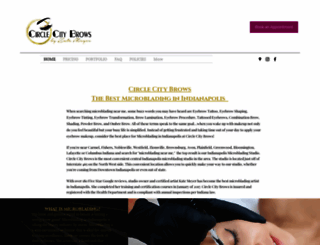circlecitybrows.com screenshot