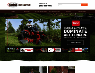 circledlawnequipment.com screenshot